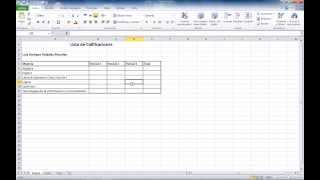 Crear Lista en Excel [upl. by Latsirc888]