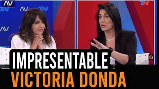 Debate Victoria Donda vs Libertarios mileipresidente milei tn libertários [upl. by Sherrard]