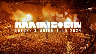 Rammstein  Europe Stadium Tour 2024 Tickets on sale now [upl. by Atilahs]