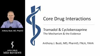 Pharmacology  Tramadol amp Flexeril Drug Interaction [upl. by Nnaeitak]