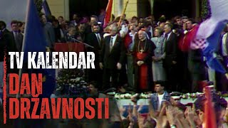 TV kalendar Dan državnosti Republike Hrvatske [upl. by Gipson]