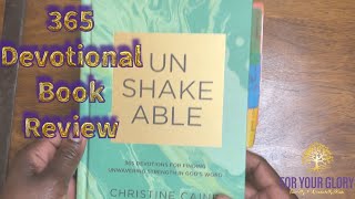 Why You Need To Read Unshakable 365 Devotional Book [upl. by Ailiec]