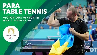 An Incredible Para Table Tennis Final Where Viktor Didukh Wins M28 Gold 🥇🇺🇦 [upl. by Voletta]