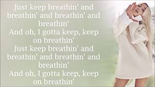 Ariana Grande  breathin  Lyrics [upl. by Liamaj]