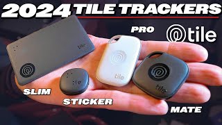 Which should you buy 2024 Tile Trackers  Mate  Pro  Slim  Sticker [upl. by Durant]