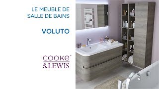 Meuble de salle de bains Voluto COOKE amp LEWIS  Castorama [upl. by Arola705]