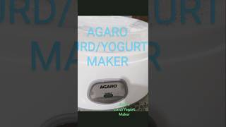 AGARO CURDYOGHURT MAKERKITCHENPERFECT YOGHURT [upl. by Kcolttam514]