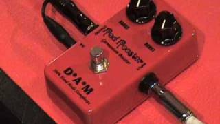 DAM Red Rooster Germanium Booster guitar effects pedal demo [upl. by Iramo]