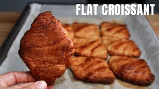 Flat Croissant la nueva moda del CRUASÁN PLANO [upl. by Menides540]