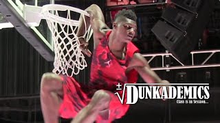 INSANE Jordan FirstToFly High School Dunk Contest [upl. by Ytsanyd]