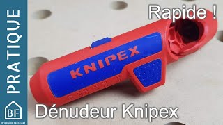 Accessoire pratique  Pince à dénuder Knipex Ergostrip [upl. by Bridwell]