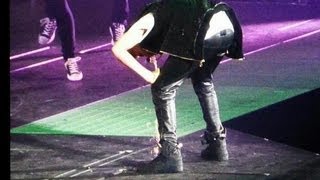 Justin Bieber Pukes On Stage [upl. by Annaiek]