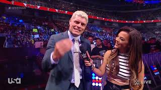 Cody Rhodes Promo  Tommaso Ciampa amp Gunther Entrance – WWE Raw 10223 [upl. by Assela]