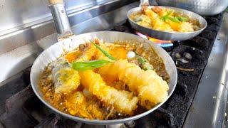 かつ丼ラッシュ！天ぷら！行列ができる福岡うどん屋に密着丨Udon Restaurants Ultimate Egg Rice Bowl [upl. by Atel]