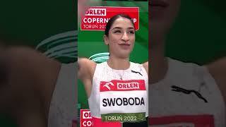 Ewa Swoboda returns to Torun 👀 athletics worldindoortour poland sports [upl. by Raman]