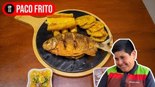 COMO PREPARAR PESCADO FRITO PACO 🐟👨‍🍳😋 [upl. by Drofliw]