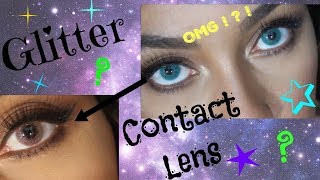 GlitterContact lens ColorCl Pearl Edition Im Shook [upl. by Nitsu]