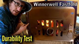 Winnerwell Fastfold Stove Review The Best Stove for Off Grid Camping with a Canvas Tipi Tent [upl. by Udenihc]