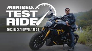 2022 Ducati Diavel 1260 S Black and Steel  Manibela [upl. by Nydnarb]