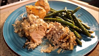 Creamy Garlic Porkchops [upl. by Jamie]