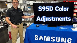 Tips For BEST Picture Quality On Samsung S95D GlareFree OLED┃EASY TUTORIAL [upl. by Seften]