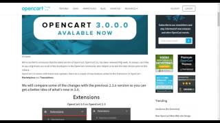 Opencart 30 review  is it time to jump from Opencart 2 [upl. by Ahsekyw866]