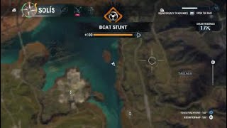 Just Cause 4  Boat stunt with map at Abundancia Prospero Balistica [upl. by Eenttirb]