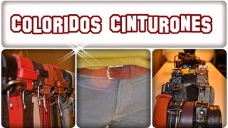 Cómo combinar tus cinturones Tipos de cinturones Cinturón para hombre Moda masculina [upl. by Eimmac]