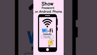 Get WiFis Password on Android Phone  Android Phones WiFi Password Show [upl. by Kathryn]