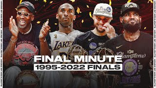 The Last Minute of the Last 28 NBA Finals 19952022 [upl. by Donohue]