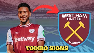 BREAKING JeanClair Todibo Signs For West Ham [upl. by Origra163]