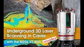 RIEGL VZ400i Underground 3D Laser Scanning in Caves  RELOADED [upl. by Avelin]