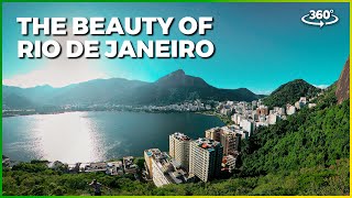 Lagoa Rodrigo de Freitas in VR 360Â° A Natural Treasure in Rio de Janeiro [upl. by Alilak628]