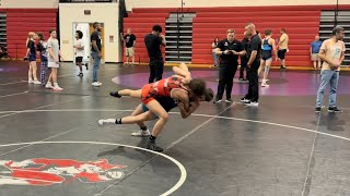 2024 SC USA Wrestling Greco State Tournament Kameron Gibson 16U 138lbs [upl. by Adriane714]