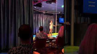 Kailyn singing ‘Mama Mia’ karaoke on Allure of the Sea mamamia allure karaoke cruise [upl. by Adnylg]