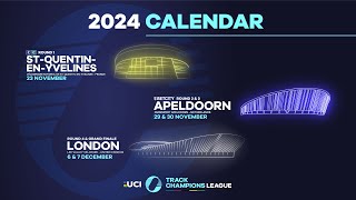 2024 CALENDAR REVEAL  UCI Track Champions League [upl. by Cletis]