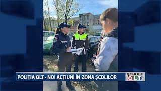 POLITIA OLT NOI ACTIUNI IN ZONA SCOLILOR [upl. by Etnauj]