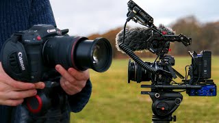 Cinema Camera vs Mirrorless Rig ad [upl. by Niatirb420]