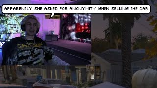 xQc says Adept Sold his McLaren for Cheaper so she could remain Anonymous [upl. by Mechling335]