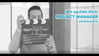 Wir suchen Dich Project Manager all genders [upl. by Ydderf]