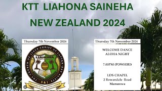 KTT LIAHONA SAINEHA NEW ZEALAND 2024  WELCOME DANCE ALOHA NIGHT [upl. by Aenil411]