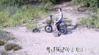 OffRoad Fat Electric Bike Mountain With Dji Mavic Pro [upl. by Belsky141]