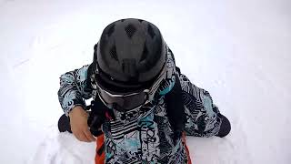 Snowboard  Arijan  Albin  Bjelasnica  Učimo Bordati  JAK PAD [upl. by Nodroj]