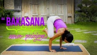 Yoga Forza e Equilibrio  Preparazione per la posizione del Corvo Bakasana [upl. by Rahr]