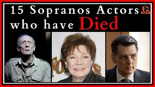 15 Sopranos Actors who have died  sopranos actors who have died in real life  sopranos [upl. by Hakkeber253]