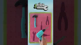 Sorting Geckos Tools 🔨⛏️  Geckos Garage  Trucks For Children  Cartoons For Kids  shorts [upl. by Nevins]