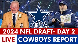 Dallas Cowboys NFL Draft 2024 Live Day 2  Rounds 2 And 3 [upl. by Sola]