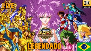 Live Cavaleiros Do Zodiaco Saga Das Doze Casas Completo e Legendado em PT BR [upl. by Artined]