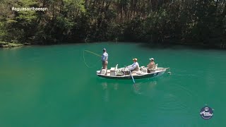 Pesca Rio Rivadavia Flotada caña de Fibra de Vidrio Benito Perez Aguas Arriba ESPN T 11 E19 2018 [upl. by Edva]