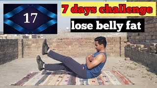 LOSE BELLY FAT WORKOUT 7 DAYS CHALLENGE  lose belly fat in 1 week at home workout lose weight [upl. by Oliy]